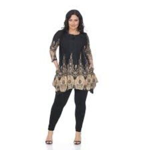 White Mark Women's Plus Size Dulce Tunic Top New With Tags Size 2XL